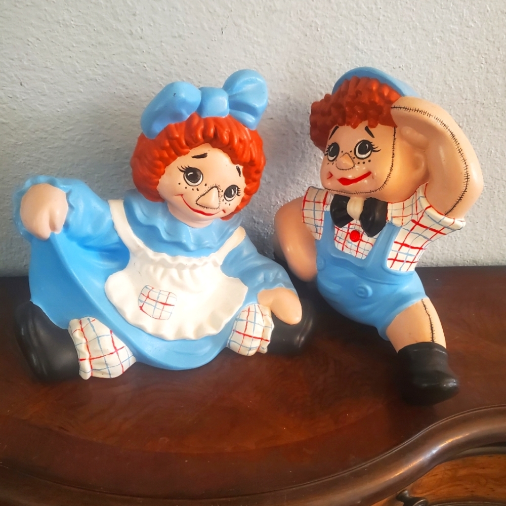 Beautiful VTG Raggy Ann and Andy